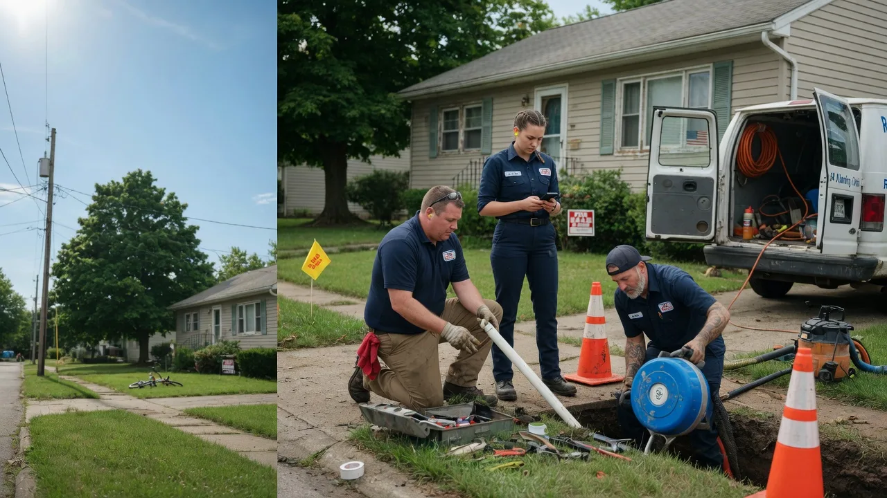 Sewer Line Repair in Ellinwood, KS near me